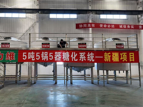 沅江精酿啤酒设备厂—5吨精酿啤酒设备—新疆项目